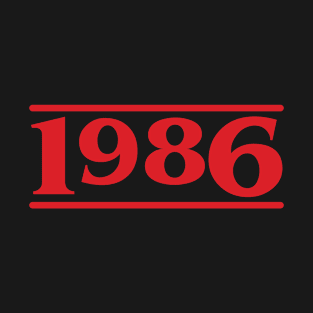 1986 - Stranger Things T-Shirt