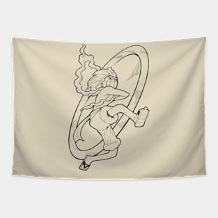 Mole Pistol Tapestry