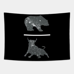 Bear Bull Tapestry