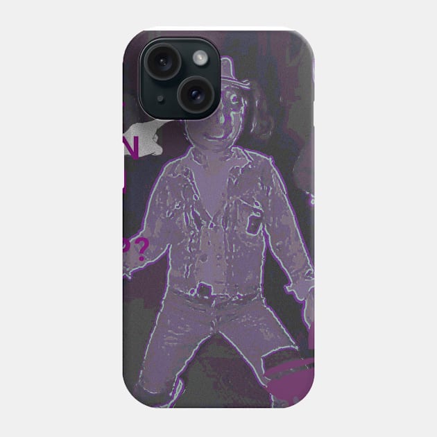 Would you let This Man play on your rooftop? John Lennon fan art Phone Case by Henrico