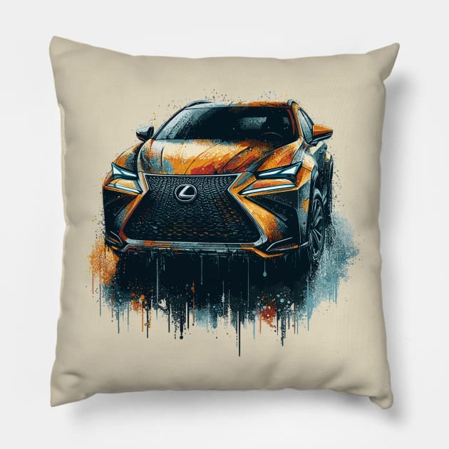 Lexus NX Pillow by Vehicles-Art