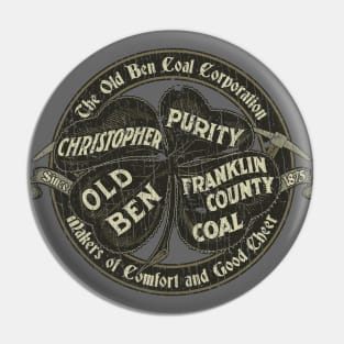 Old Ben Coal Corporation 1875 Pin