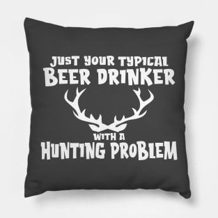 Beer Drinker Pillow