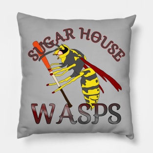 Sugar House Wasps Pillow