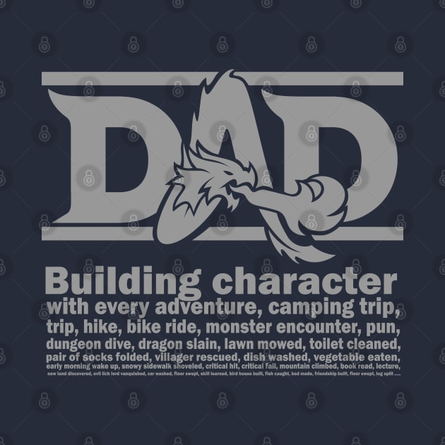 D&D Dad (Gray) by Crew