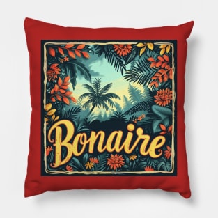 Bonaire Island Design Pillow