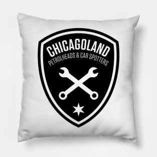 Chicagoland Petrolheads & Car Spotters - Black Pillow