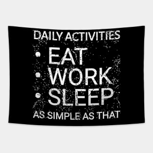 Daily Activities Tapestry