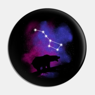 Constellation Grat bear Pin