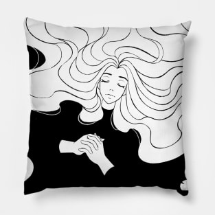 Lady of the Lake Pillow