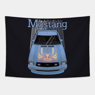 Mustang King Cobra 1978 - Bright Blue Tapestry