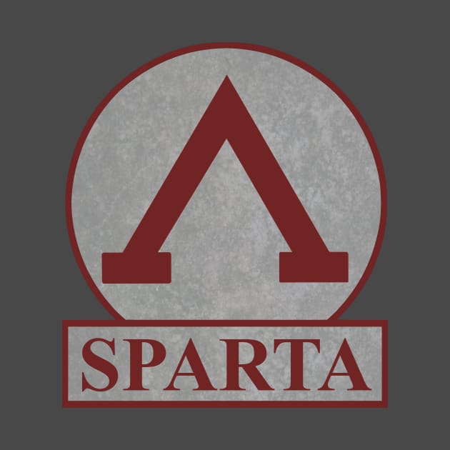 Ancient Sparta Lambda Symbol of the Spartans by AgemaApparel