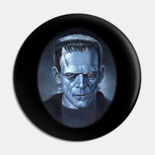 Frankenstein Blues Pin