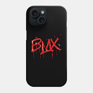 Distressed BMX Grunge for Men Women Kids and Bike Riders Phone Case