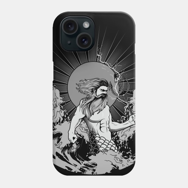 poseidon Phone Case by Gientescape