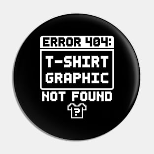 Error 404 Pin