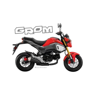 Honda Grom 19 red, s T-Shirt