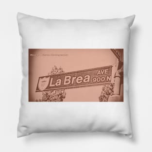 La Brea Avenue, Inglewood, CA Issue123 Edition Pillow