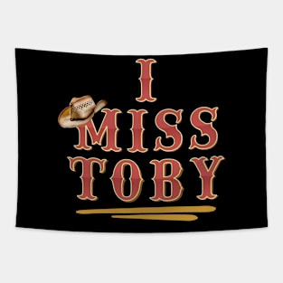 I Miss Toby Memorial Tapestry