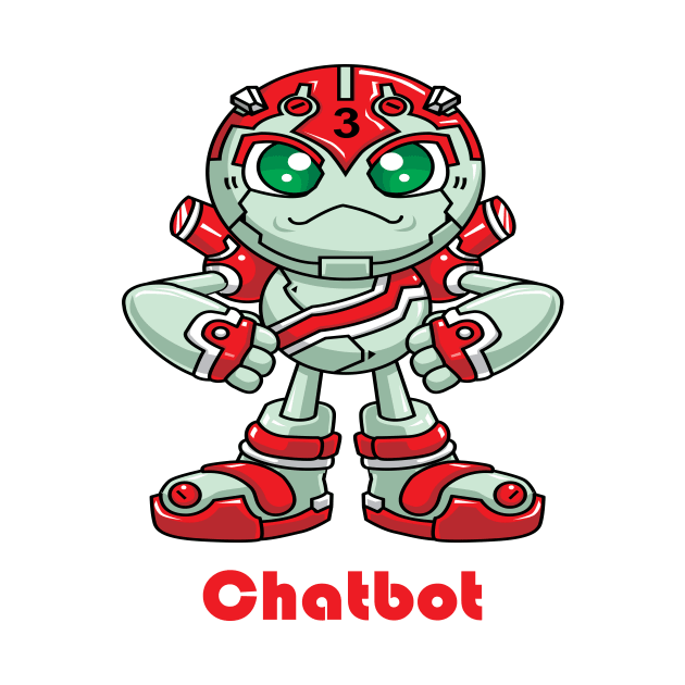 Chatbot I Build Chatbots Robot Robotic Artificial Intelligence A.I. by ProjectX23Red