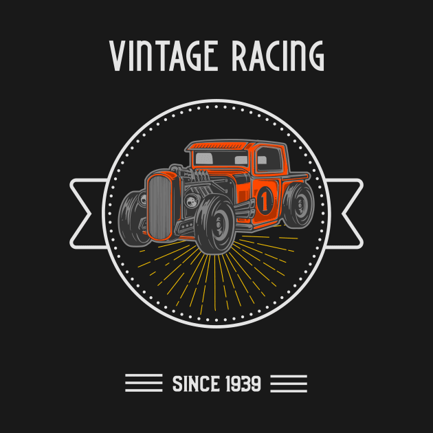 Vintage Racing Hot Rod by vukojev-alex