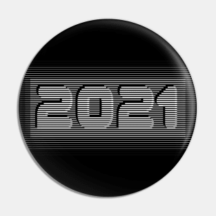 Happy New Year 2021 Pin