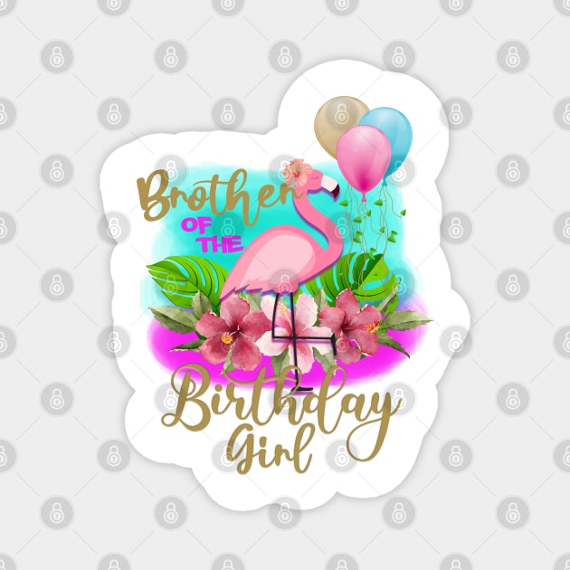 brother of the birthday girl Magnet by GreyMoonStudio