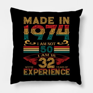 Made in 1974 Pillow