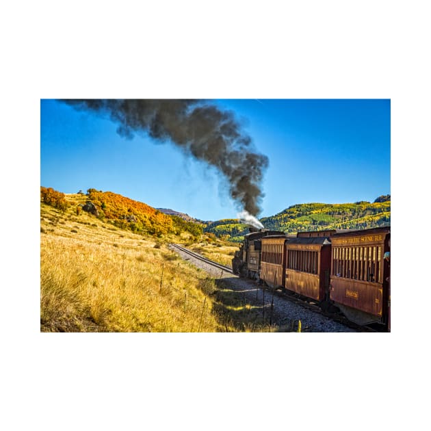 Cumbres and Toltec Narrow Gauge Railroad by Gestalt Imagery