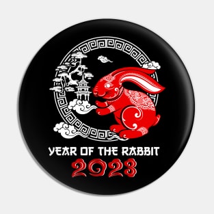 Year Of the Rabbit 2023 - Chinese Zodiac New Year 2023 Pin