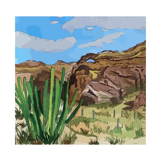 Organ Pipe Cactus National Monument in Arizona by WelshDesigns