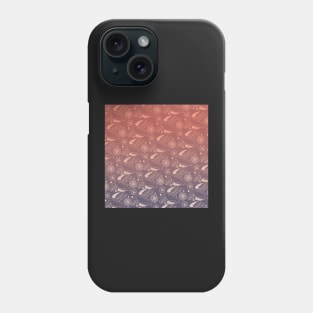 Hummingbird Sunrise - Flowers and Ferns Phone Case