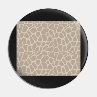 Animal Skin Pattern Giraffe Pin