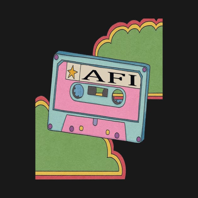 vintage cassette tape AFI by Little Foxnice