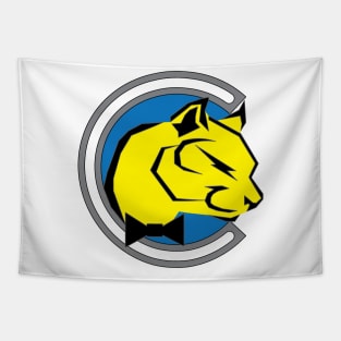 Cougar Logo Tapestry