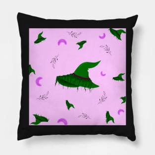 Nature Witch Pattern Pillow