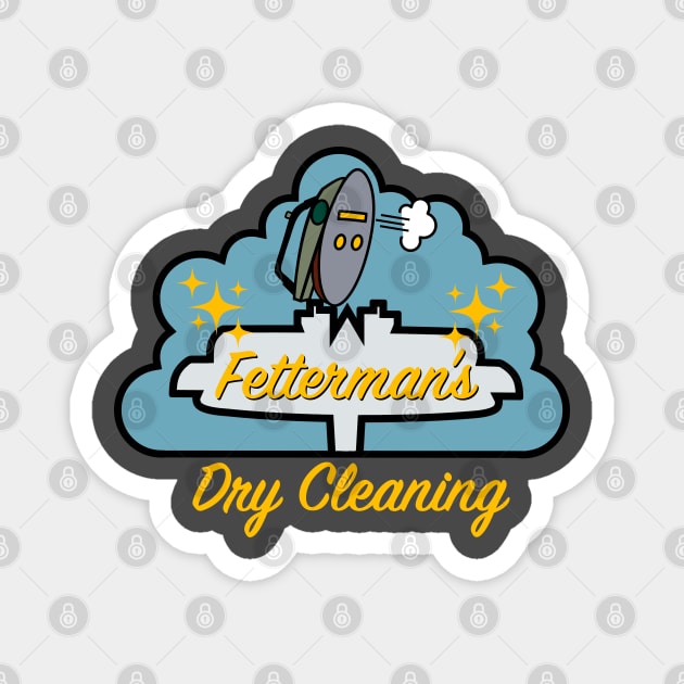 Fetterman's Dry Cleaning Magnet by wanderlust untapped