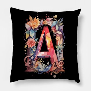 Monogram Letter А Pillow