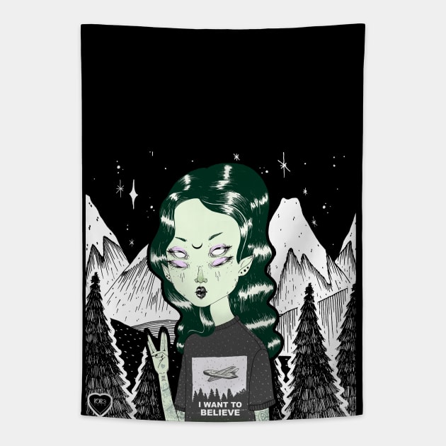 ☽ Zelina ☾ Tapestry by lOll3