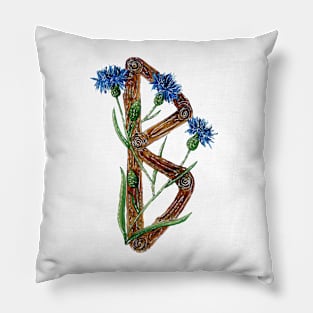 Berkana rune Pillow