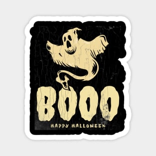 Boo Happy Halloween Design Magnet