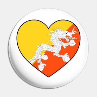 Heart - Bhutan _058 Pin