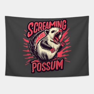 Screaming Possum Tapestry