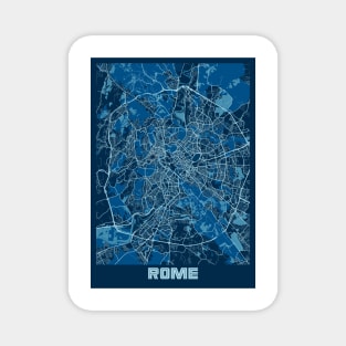 Rome - Italy Peace City Map Magnet