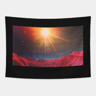 The Land of Fire (Night) Tapestry