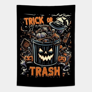 Trick Or Trash Tapestry