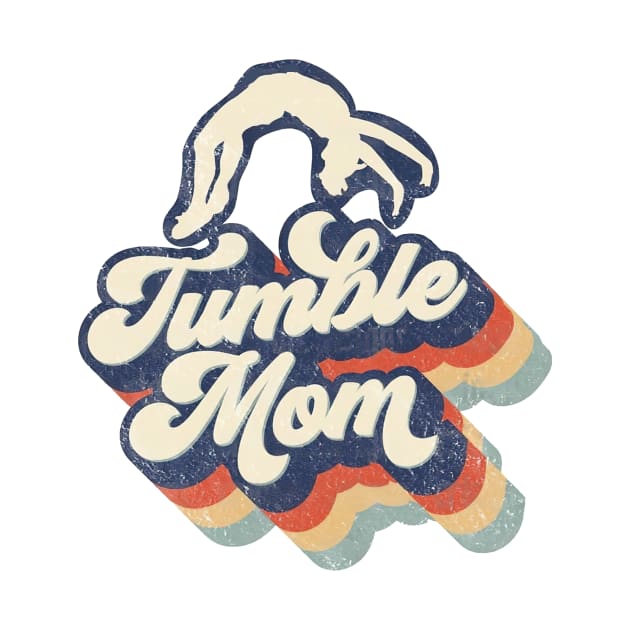 Retro Tumble Mom Mother's Day by Wonder man 