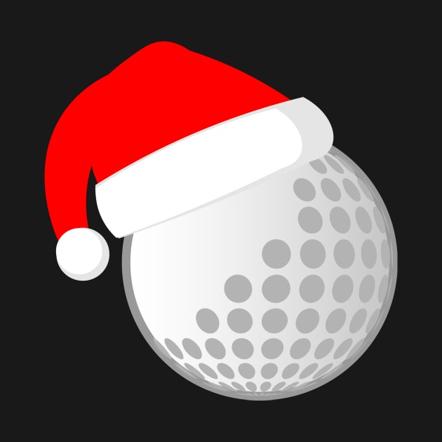 Christmas Golf ball by teesumi