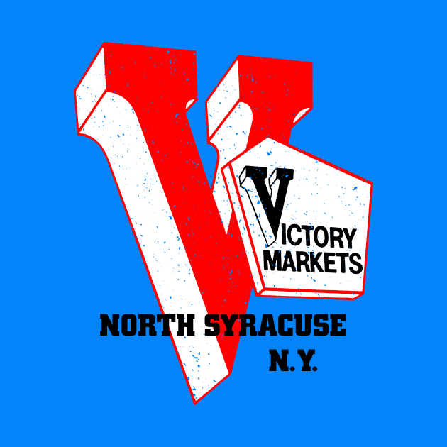 Victory Market Former North Syracuse NY Grocery Store Logo by MatchbookGraphics