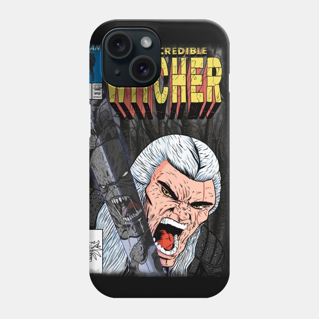 The Incredible Witcher Phone Case by MarianoSan